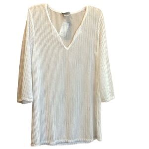 Jordan Taylor white cover up size medium